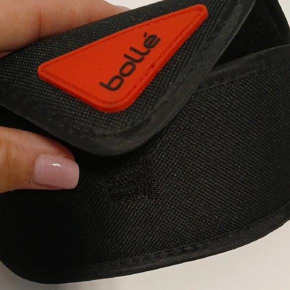 Bolle' Black and Red Glasses Case - Picture 3 of 4